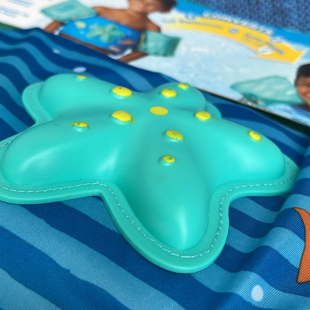 NEW Grow-with-me Swim Trainer, Vest, float, from SwimSchool, age 4-6 yrs